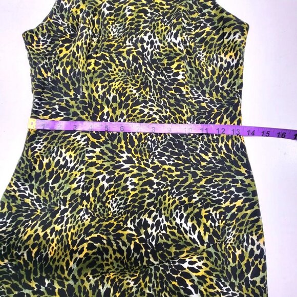 Women's Animal Print Maxi Sleeveless Long Dress Party Gown- XS/S - Picture 12 of 15